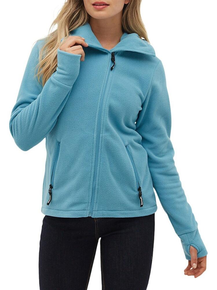 Bench. Women's Ninja Microfleece Jacket - Arctic Cover