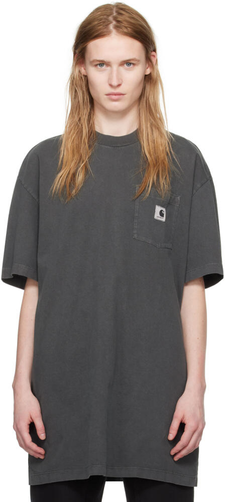 Carhartt Work In Progress Gray Nelson Grand T-Shirt Cover