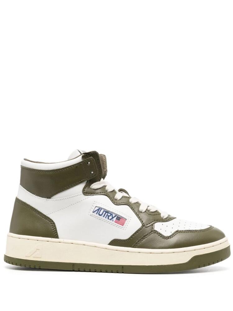 Autry Medalist high-top sneakers - Green Cover