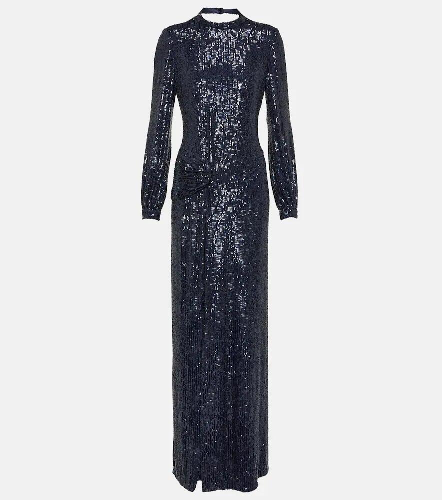 Monique Lhuillier Sequined gown Cover