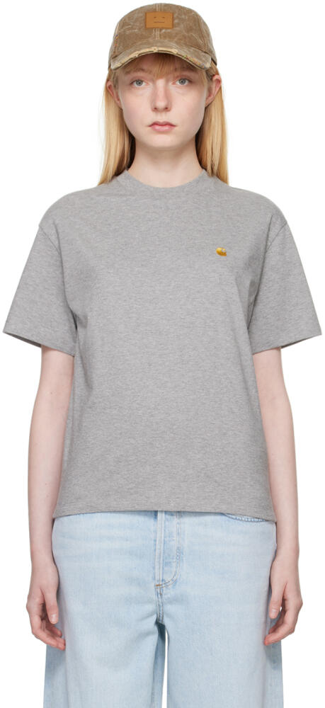 Carhartt Work In Progress Gray Chase T-Shirt Cover