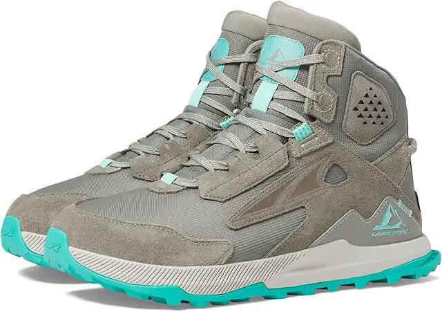 Altra Lone Peak Hiker 2 (Gray/Green) Women's Shoes Cover