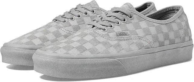 Vans U Authentic (Mono Checkerboard Grey) Skate Shoes Cover