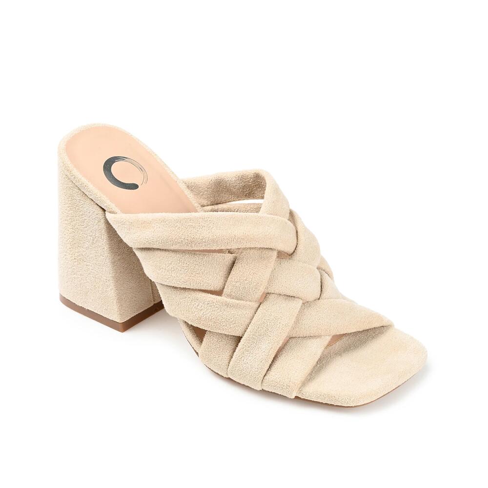 Journee Collection Dorisa Slide Sandal | Women's | Ivory Cover