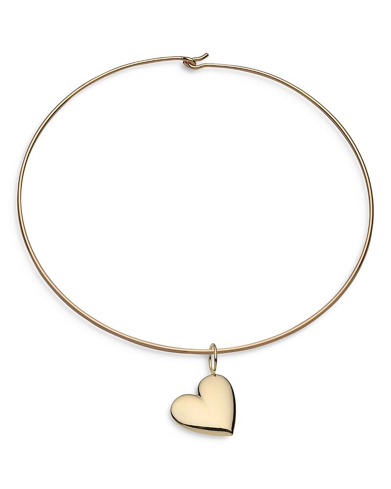 Jennifer Zeuner Pia Heart Charm Collar Necklace Cover