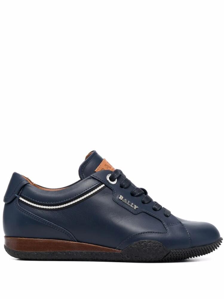 Bally low-top lace-up sneakers - Blue Cover