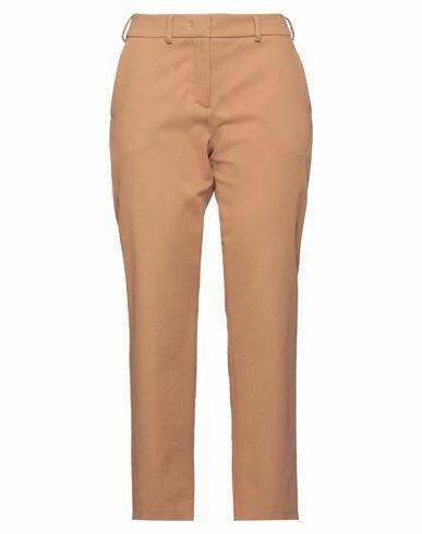 Eleventy Woman Pants Tan Cotton, Elastane Cover