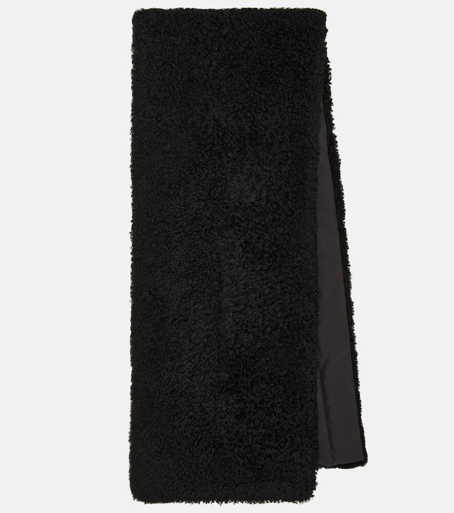 Yves Salomon Padded shearling scarf Cover