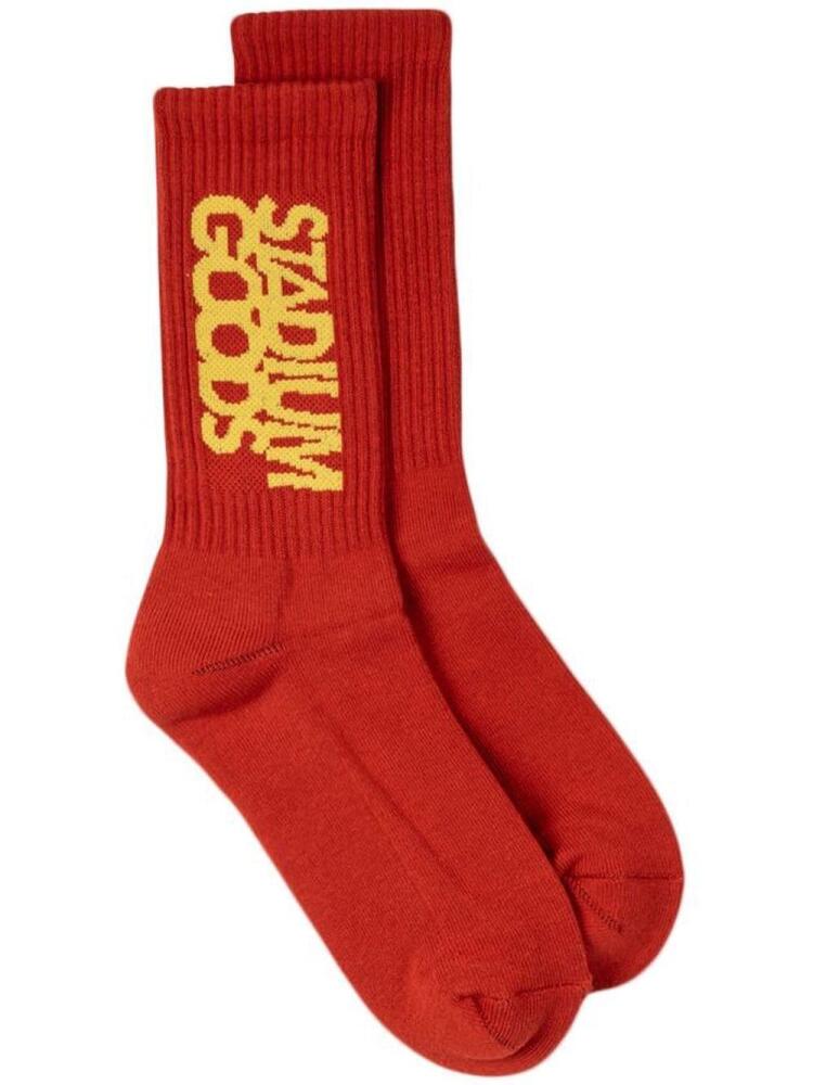 STADIUM GOODS® Bay Red crew socks Cover