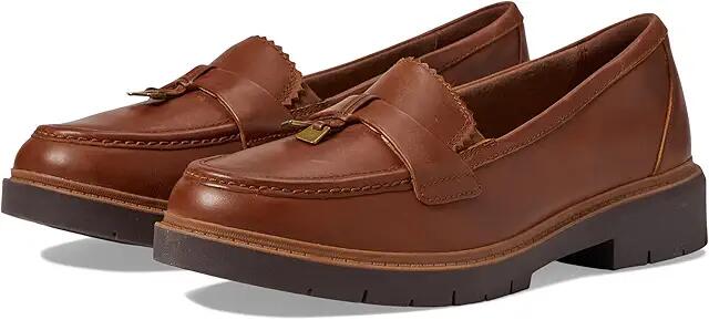 Clarks Westlynn Bella (Tan Leather) Women's Flat Shoes Cover