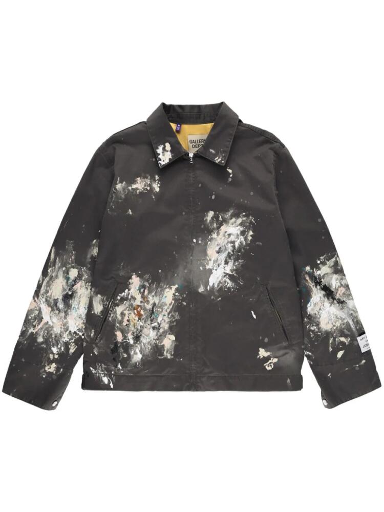 GALLERY DEPT. Montecito paint splatter-print jacket - Black Cover