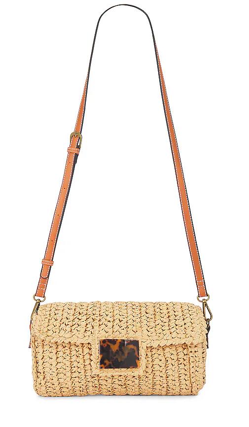 8 Other Reasons Raffia Bag in Neutral Cover