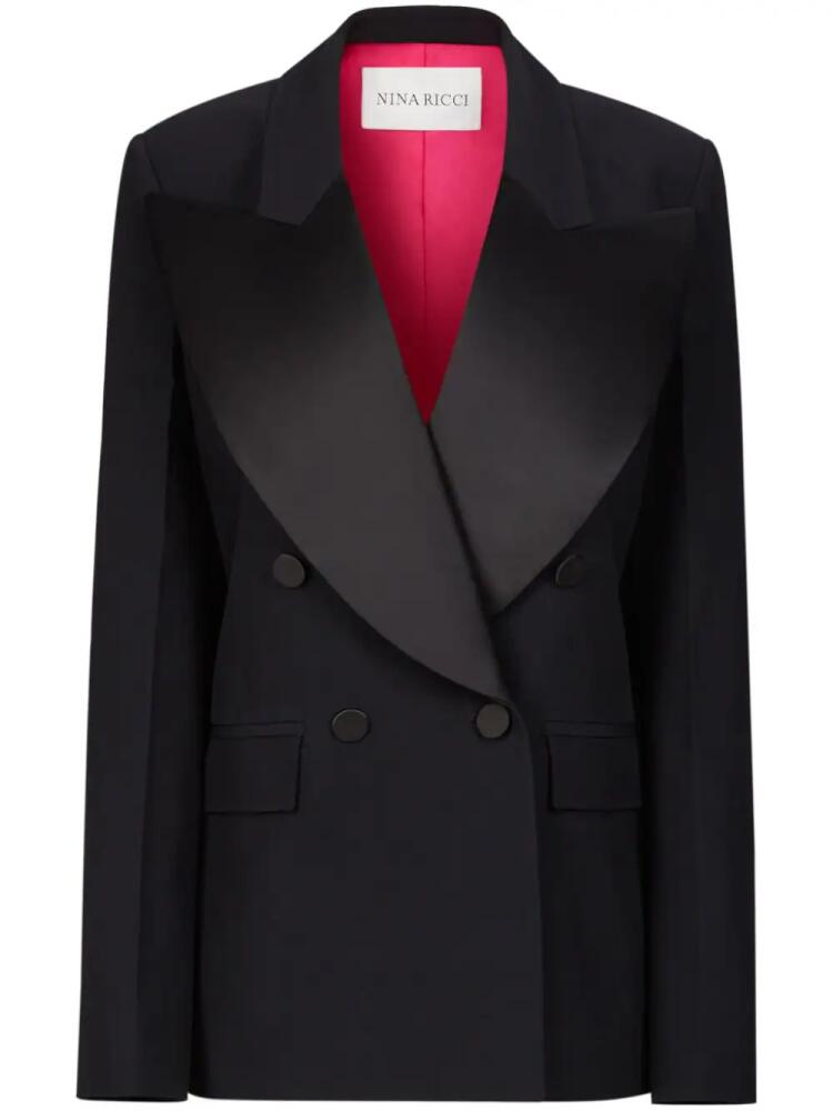 Nina Ricci Cady single-breasted blazer - Black Cover