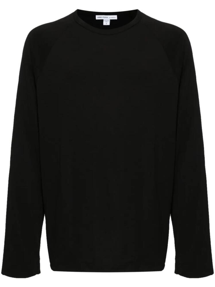 James Perse Clear long-sleeve T-shirt - Black Cover