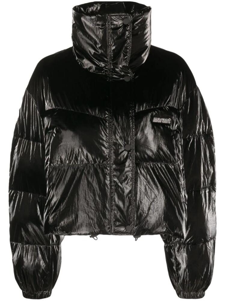 MARANT ÉTOILE Telia quilted padded jacket - Black Cover