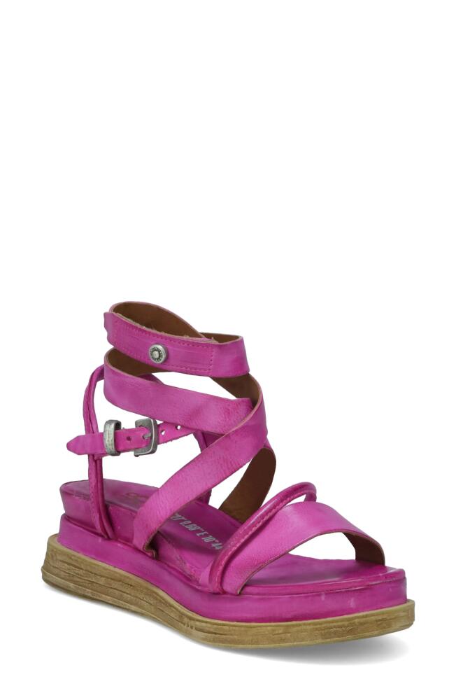 A. S.98 Labo Platform Sandal in Fuchsia Cover