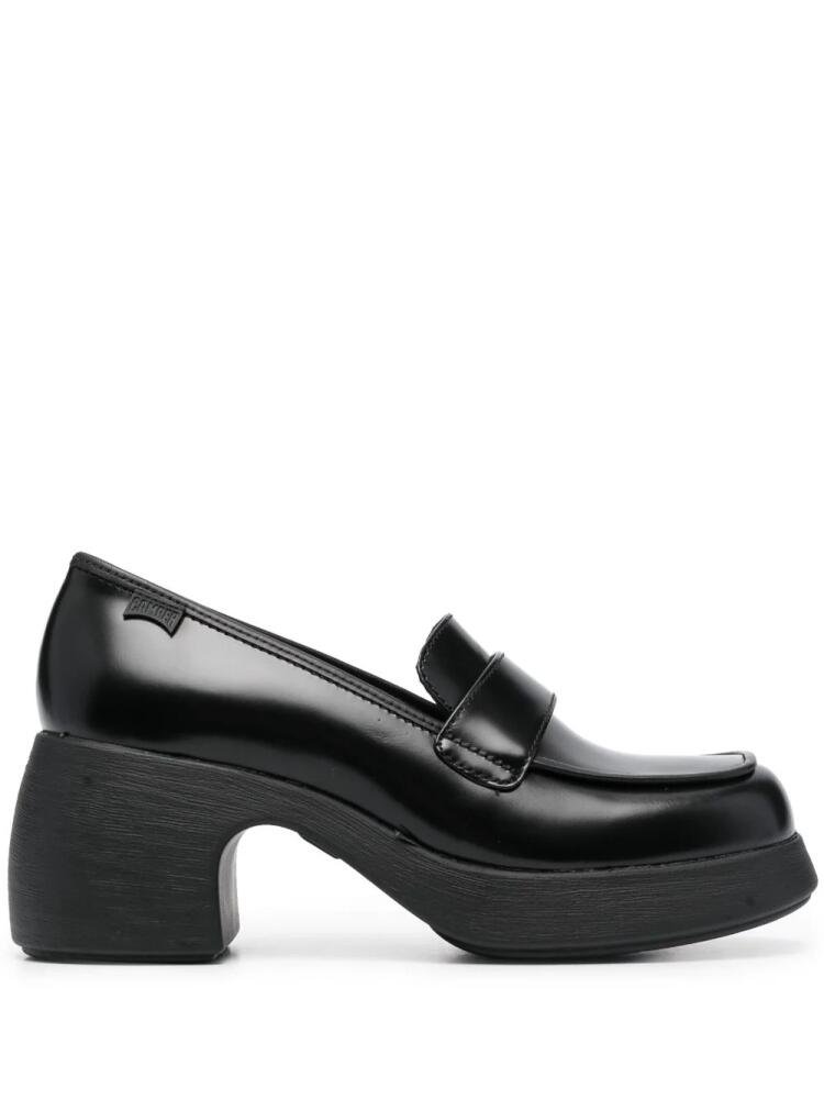 Camper Thelma 65mm heeled loafers - Black Cover