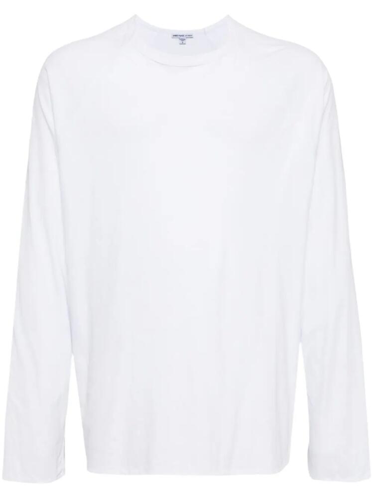 James Perse Clear long-sleeve T-shirt - White Cover