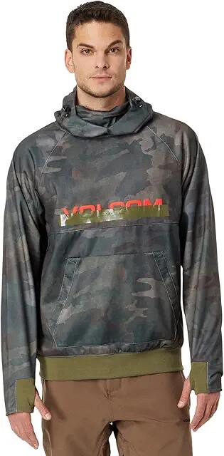 Volcom Snow Hydro Riding Hoodie (Cloudwash Camo) Men's Clothing Cover