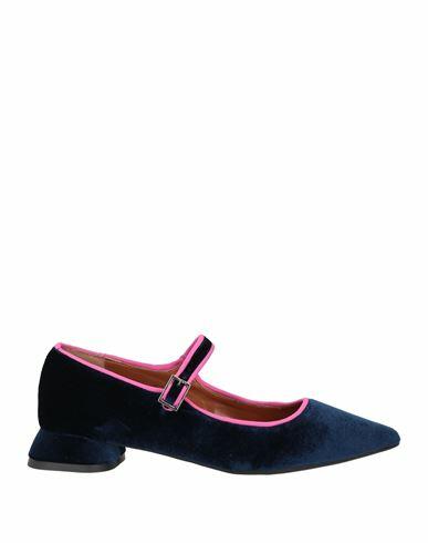 Islo Isabella Lorusso Woman Ballet flats Navy blue Textile fibers Cover