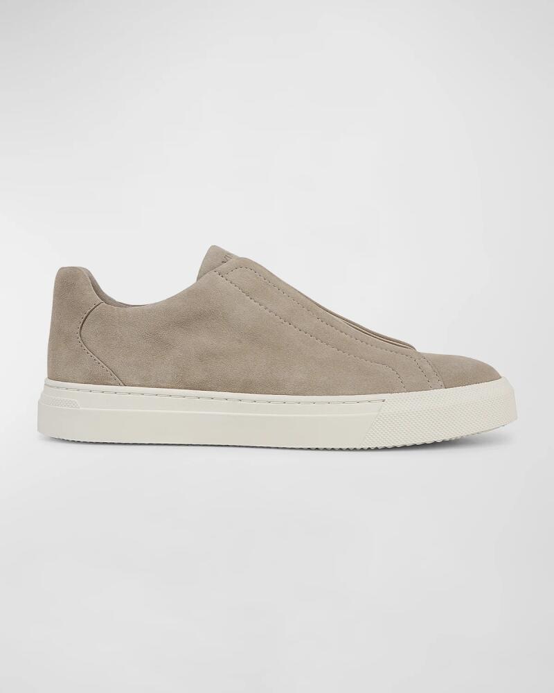 Vince Men's Lakewood Suede Low-Top Sneakers Cover