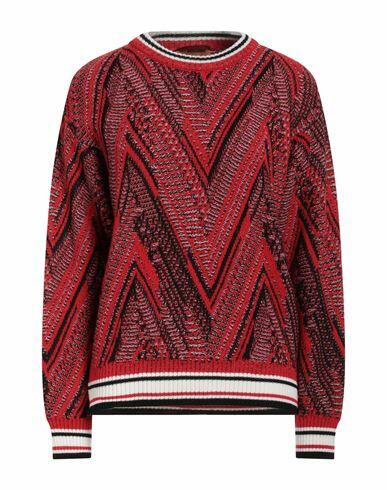 Missoni Woman Sweater Red Wool Cover