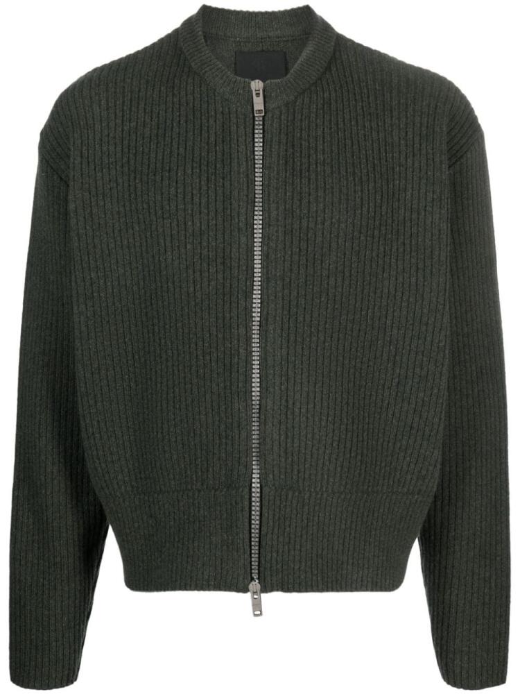 Givenchy zip-up wool cardigan - Green Cover