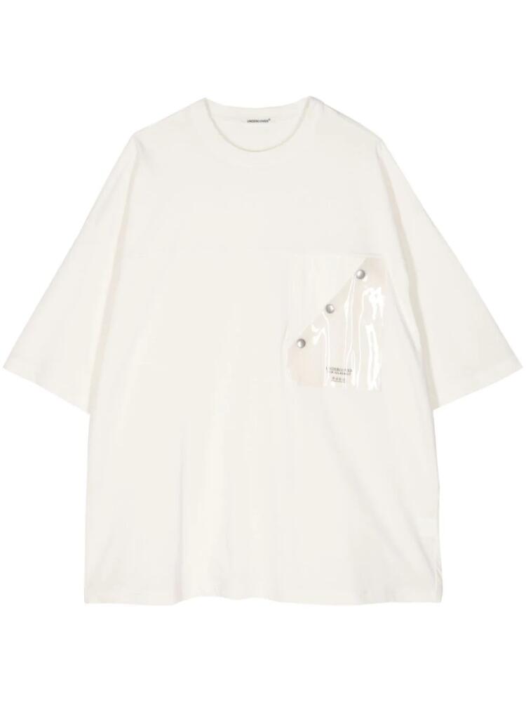 Undercover patch-pocket cotton T-shirt - Neutrals Cover