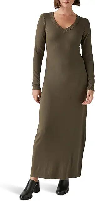 Michael Stars Fowler V-Neck Maxi Dress (Dolma) Women's Dress Cover