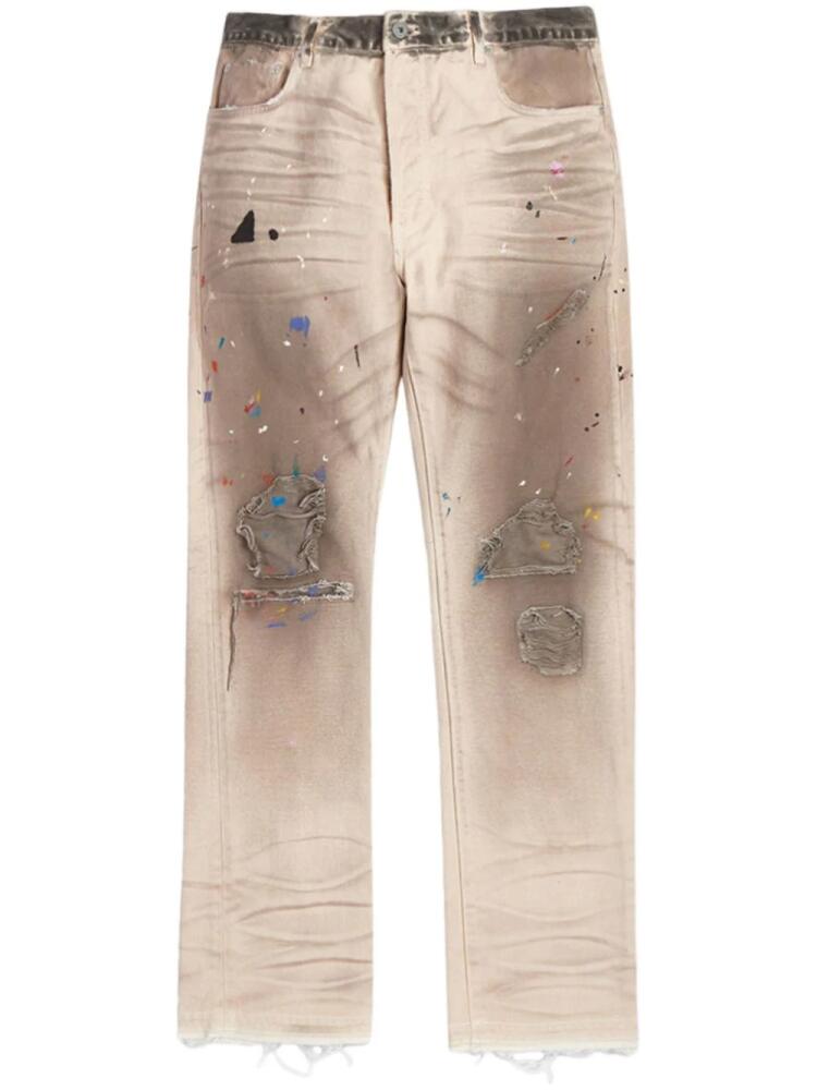 GALLERY DEPT. Hollywood distressed jeans - Neutrals Cover