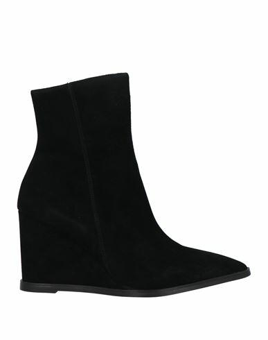 Apepazza Woman Ankle boots Black Leather Cover