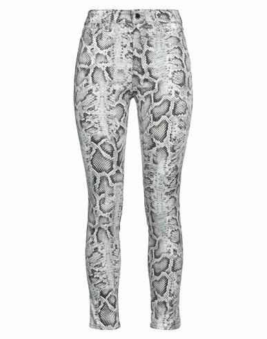 Replay Woman Jeans Grey Cotton, Lyocell, Elastomultiester, Elastane Cover