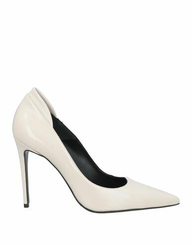 Marc Ellis Woman Pumps Ivory Leather Cover