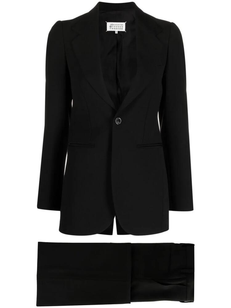 Maison Margiela tailored straight-leg trouser suit - Black Cover