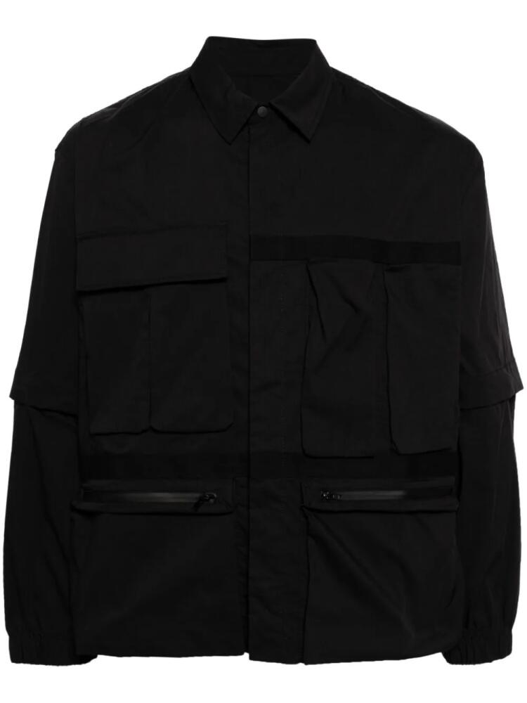 CROQUIS multi-pockets shirt jacket - Black Cover