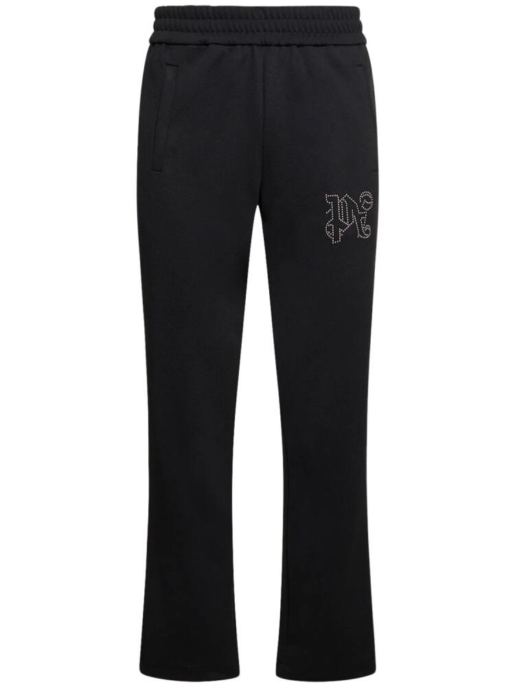 PALM ANGELS Milano Stud Tech Track Sweatpants Cover