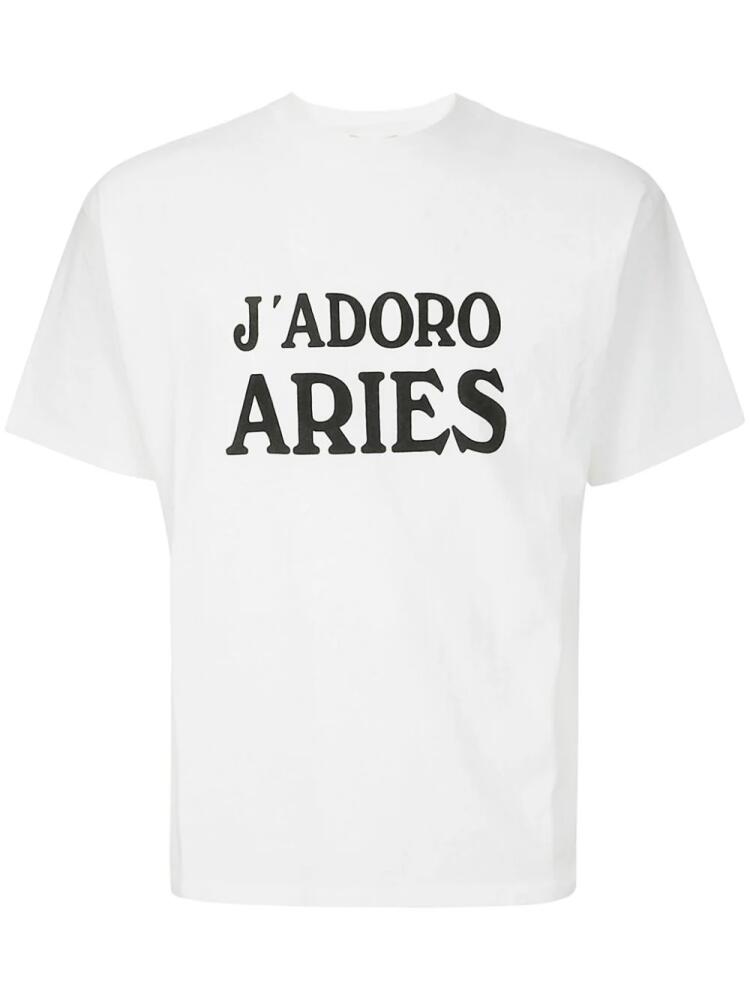 Aries J'adoro t-shirt - White Cover