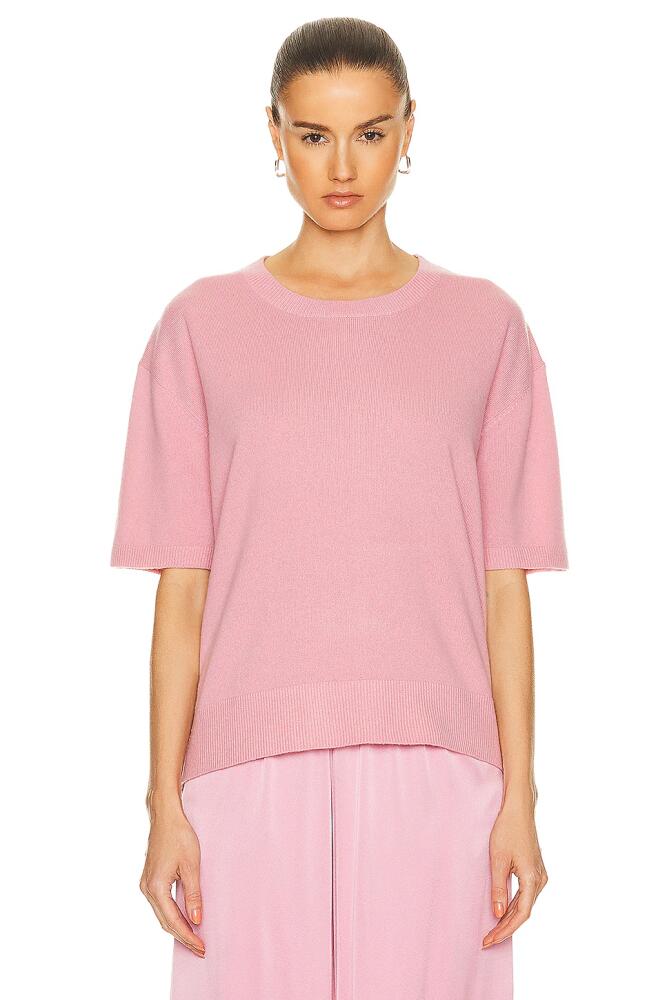 SABLYN Miller Cashmere Top in Pink Cover