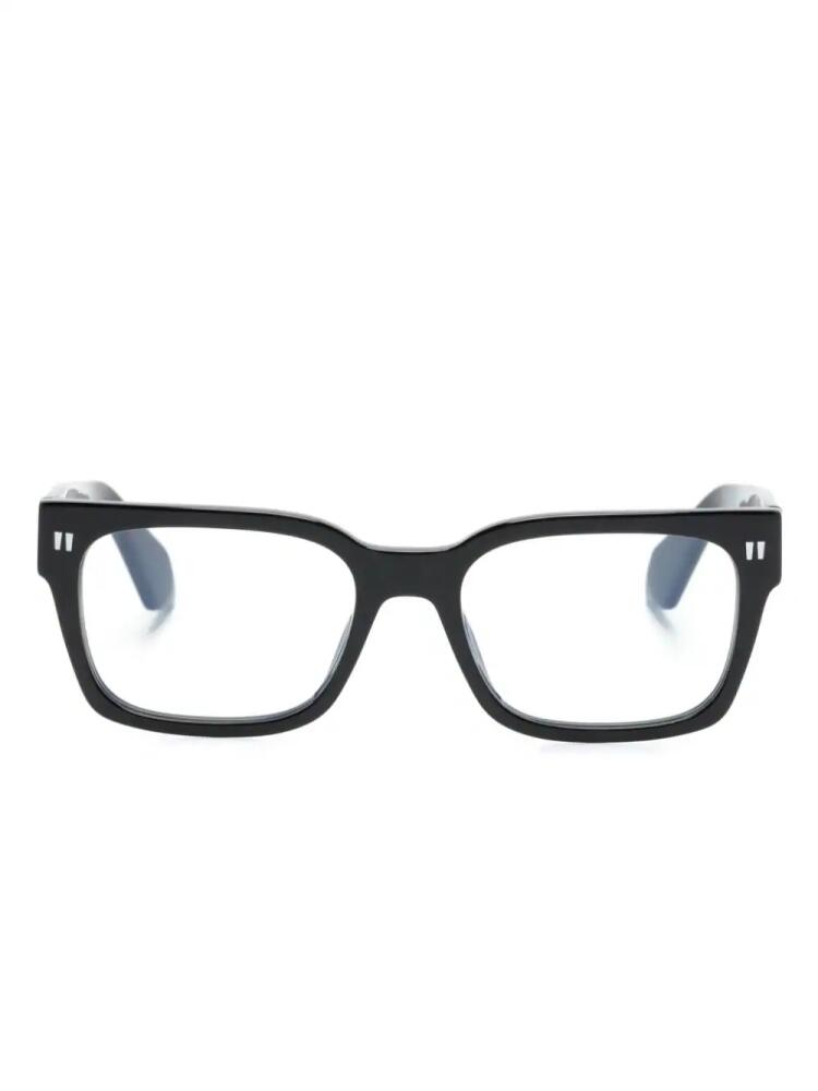 Off-White Eyewear Optical Style 53 square-frame glasses - Black Cover