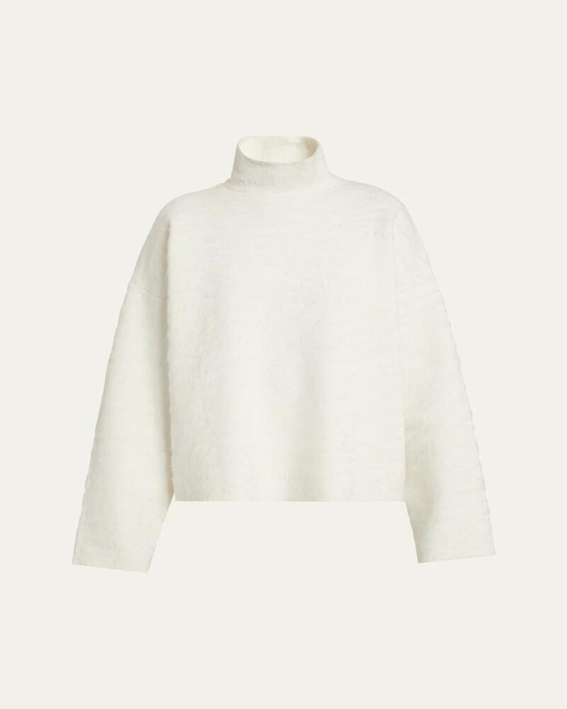 Proenza Schouler White Label Asher Brushed Knit Turtleneck Sweater Cover