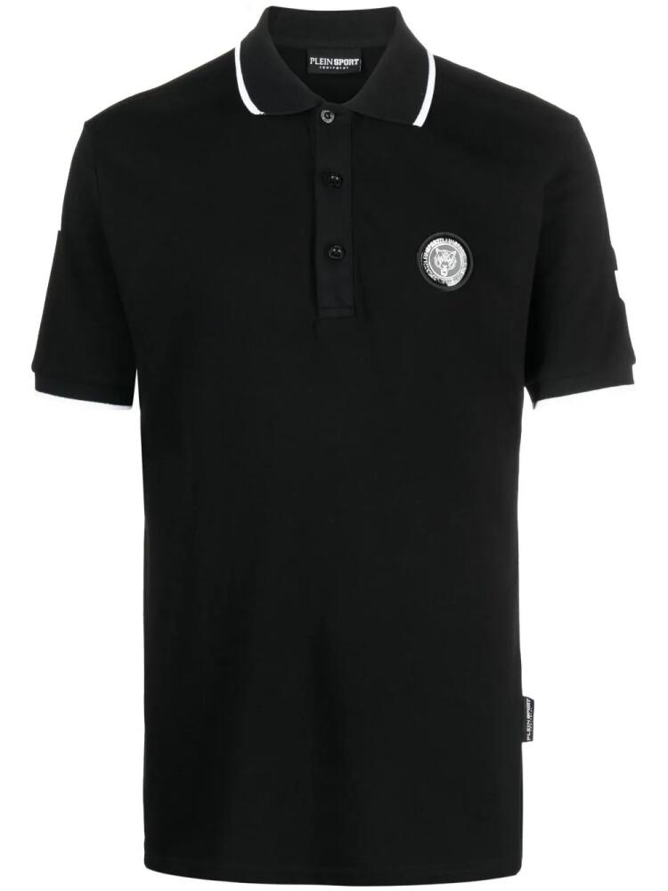 Plein Sport SS cotton polo shirt - Black Cover