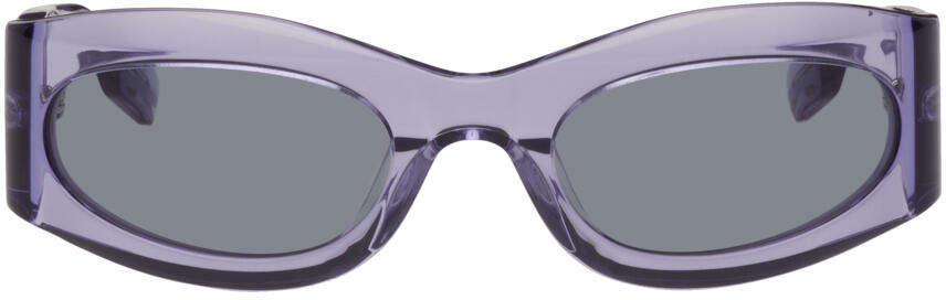 MCQ Purple Oval Sunglasses Cover