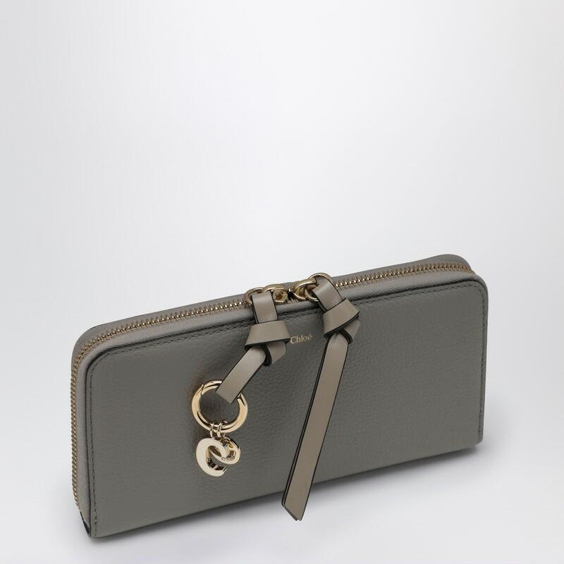 Chloé Alphabet grey zipped wallet Cover