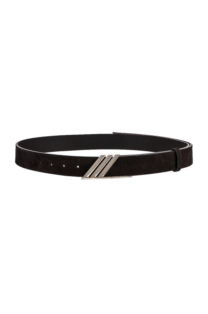 THE ATTICO Long Belt in Black Cover