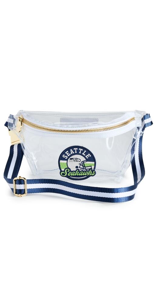 Stoney Clover Lane Seattle Seahawks Clear Fanny Pack Sapphire/White Cover