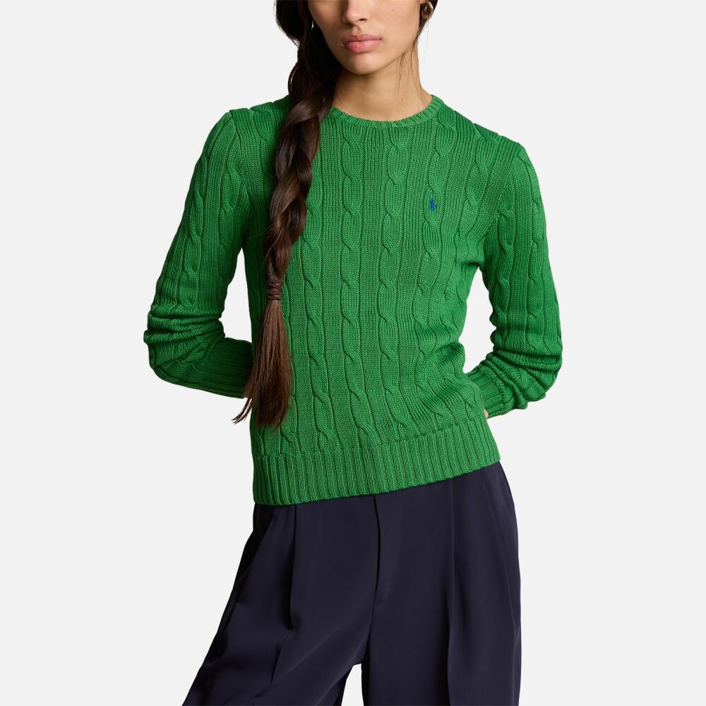 Polo Ralph Lauren Julianna Cotton Cable-Knit Jumper Cover