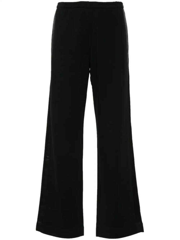 MM6 Maison Margiela single-stitch straight trousers - Black Cover