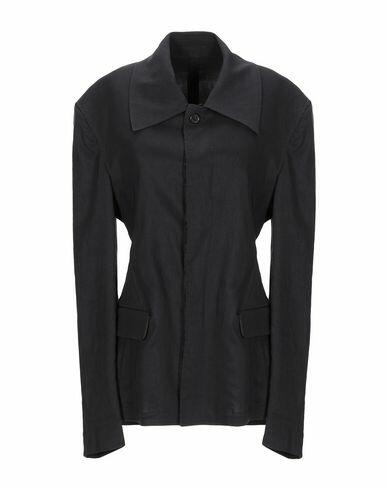 Golden Goose Woman Blazer Black Triacetate, Flax, Elastane Cover