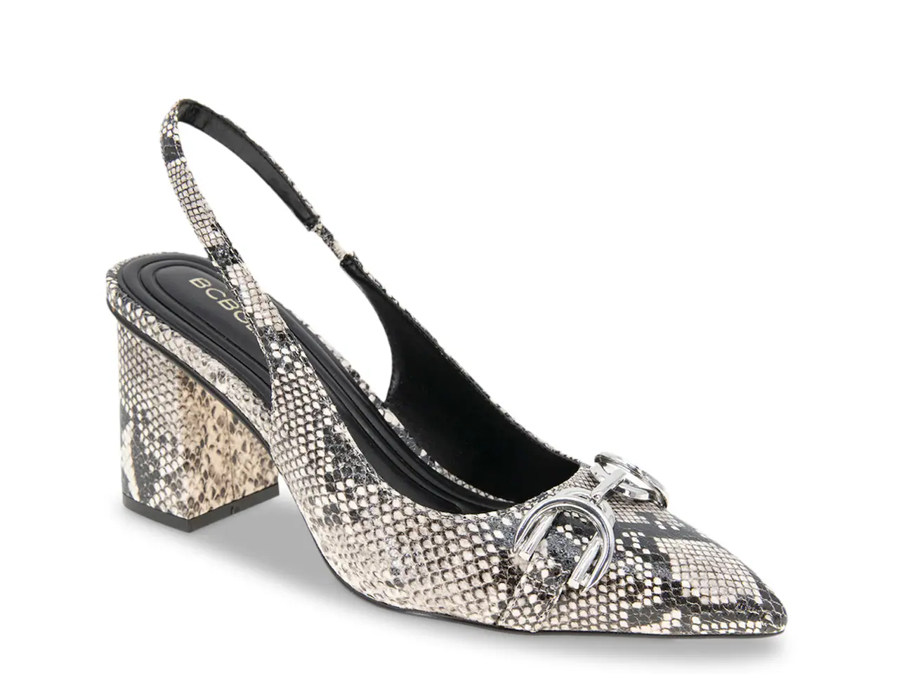 BCBGeneration Gardin Pump | Women's | Off White Snake Print Cover