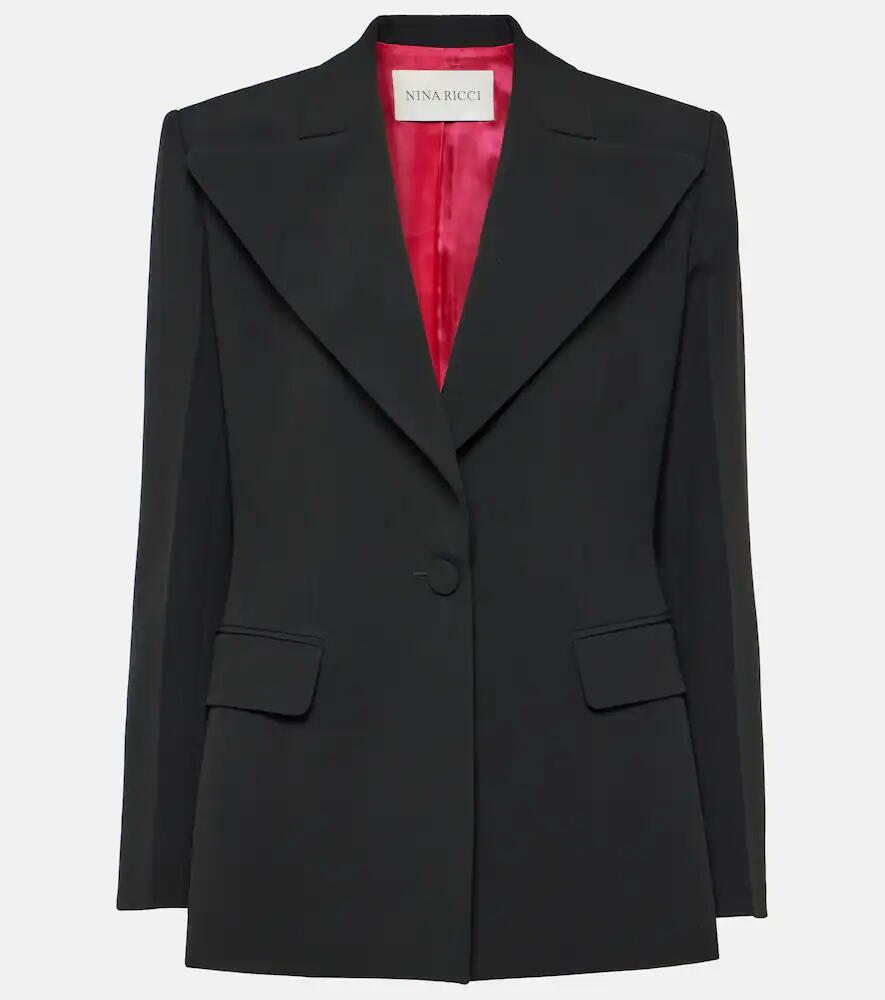 Nina Ricci Single-breasted cady blazer Cover